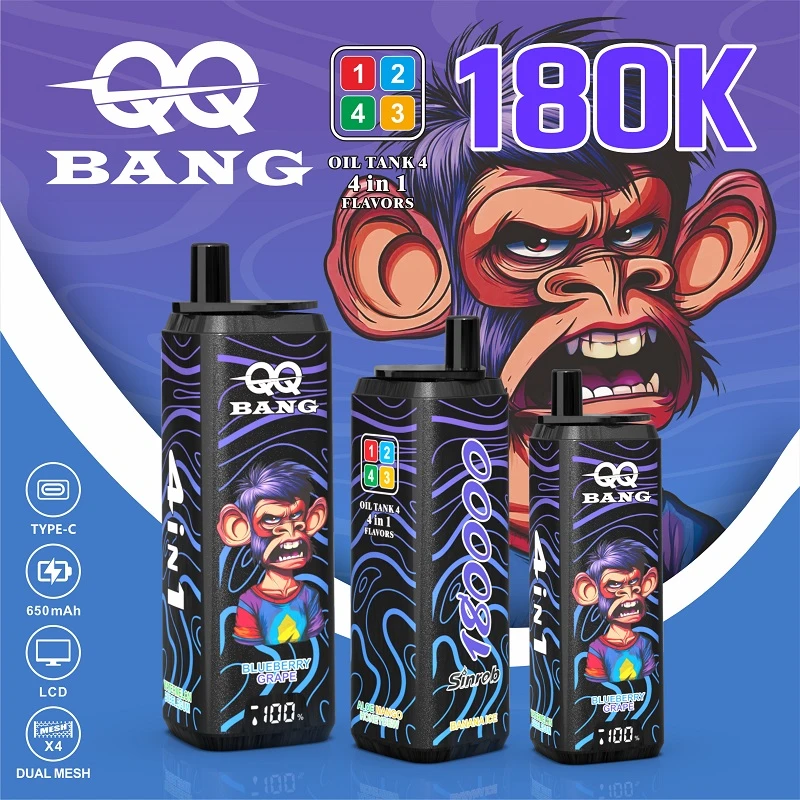 QQ Bang OLL TANK 4IN1 180000 bocanadas